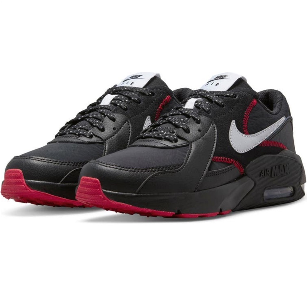 Nike air max excee gs reflective sneaker big kids size 5